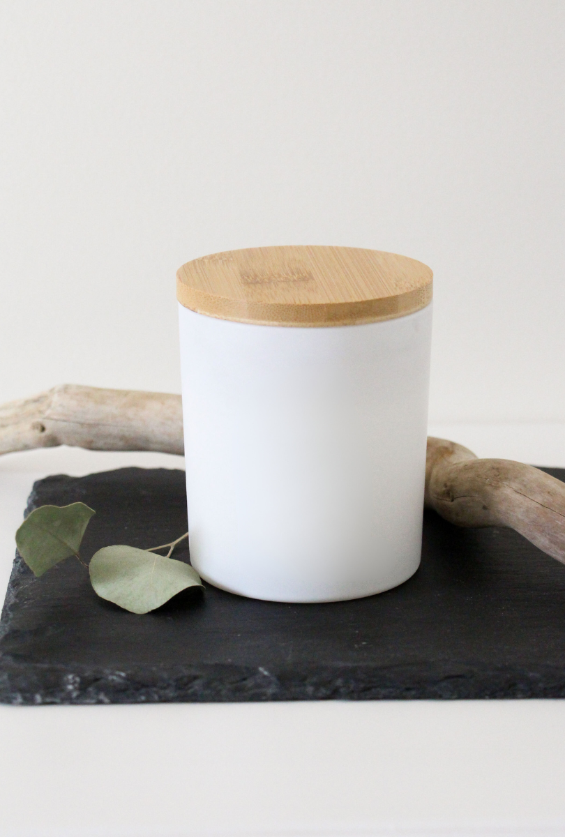 Matte White Candle - Spring Scents - Wholesale Candle Co.